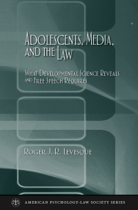 Imagen de portada: Adolescents, Media, and the Law 9780195320442