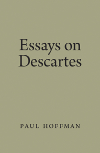 Cover image: Essays on Descartes 9780195321104