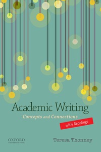 Immagine di copertina: Academic Writing 1st edition 9780199947430