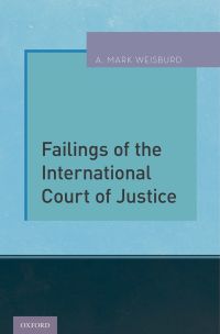 Titelbild: Failings of the International Court of Justice 9780199364060