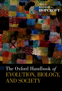 Immagine di copertina: The Oxford Handbook of Evolution, Biology, and Society 1st edition 9780190299323