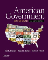 Cover image: American Government 9780190299903