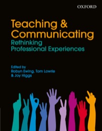 Omslagafbeelding: Chapter 2 Teaching and Communicating 1st edition 9780195567212