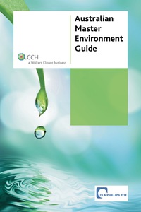 Cover image: Australian Master Environment Guide 2nd edition 9781921485701