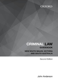 Titelbild: Criminal Law Guidebook 2nd edition 9780195593983