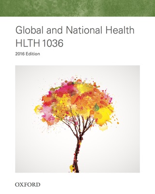 Cover image: HLTH1036 Global and National Health 2016 Edition 9780190305109