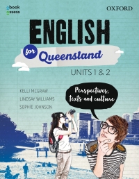 Cover image: English for Queensland Units 1&2 1st edition 9780190313098