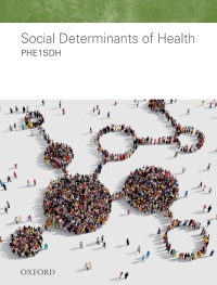 Cover image: Social Determinants of Health PHE1SDH 1st edition 9780190318536