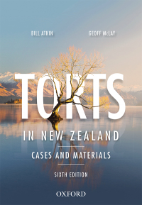 Imagen de portada: Torts in New Zealand: Cases and Materials 6th edition 9780190327224