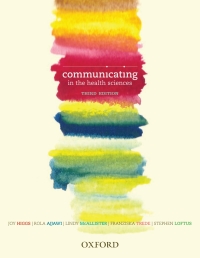 Imagen de portada: Communicating in the Health Sciences eBook Rental 3rd edition 9780195579048