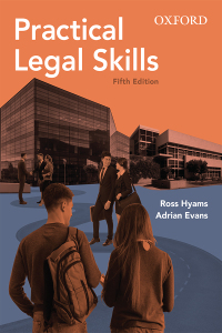 Cover image: Practical Legal Skills 5th edition 9780190329839