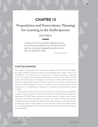 Imagen de portada: Chapter 12: Propositions and Provocations: Planning for Learning in the Anthropocene 3rd edition 9780190319014