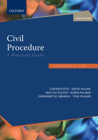 Cover image: Civil Procedure: A Practical Guide 1st edition 9780190411268