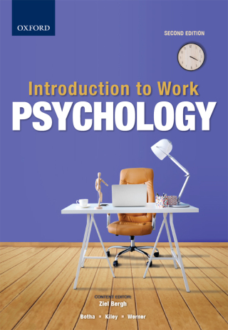 Cover image: Introduction to Work Psychology 2nd edition 9780190421885