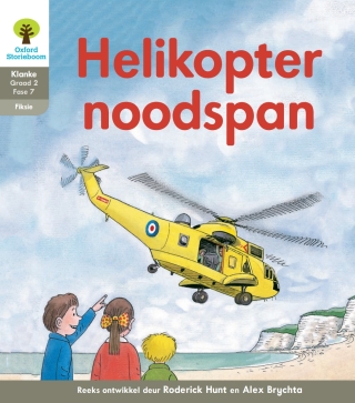 Omslagafbeelding: Oxford Storieboom Klanke Fiksie Boek 23: Graad 2 Fase 7 Helikopter noodspan