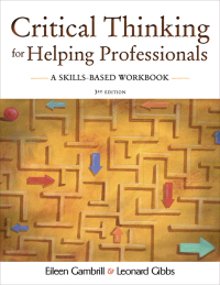 Cover image: Critical Thinking for Helping Professionals 3rd edition 9780195330953