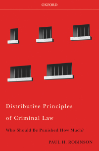 Titelbild: Distributive Principles of Criminal Law 9780195365757