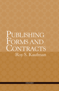صورة الغلاف: Publishing Forms and Contracts 9780195367348