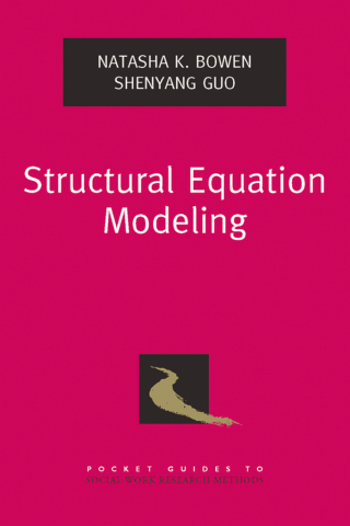 Cover image: Structural Equation Modeling 9780195367621