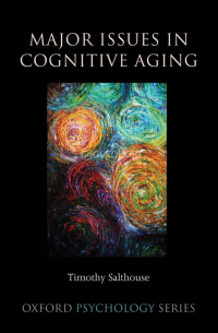 Cover image: Major Issues in Cognitive Aging 9780195372151