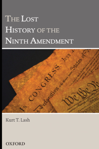 Imagen de portada: The Lost History of the Ninth Amendment 9780195372618