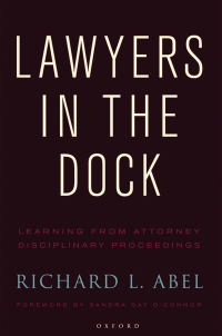 Cover image: Lawyers in the Dock 9780199772872