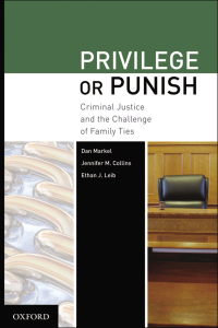 صورة الغلاف: Privilege or Punish 9780195380064