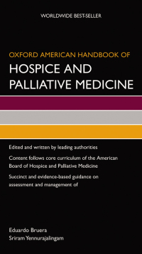 Cover image: Oxford American Handbook of Hospice and Palliative Medicine 1st edition 9780199701681