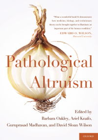 Cover image: Pathological Altruism 1st edition 9780199738571