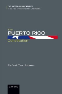 Imagen de portada: The Puerto Rico Constitution 9780190461263