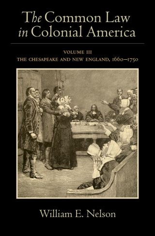 Cover image: The Common Law in Colonial America 9780190465056