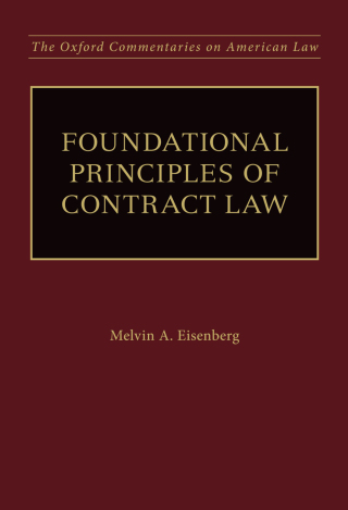 Omslagafbeelding: Foundational Principles of Contract Law 9780199731404