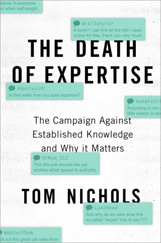 Cover image: The Death of Expertise 1st edition 9780190865979