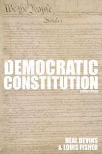 Cover image: The Democratic Constitution 2nd edition 9780199916542