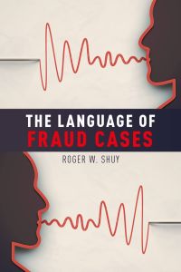 Titelbild: The Language of Fraud Cases 9780190270643