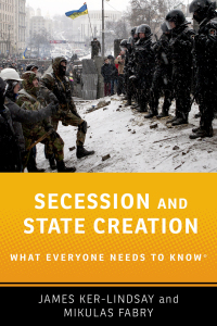 Cover image: Secession and State Creation 9780190494049