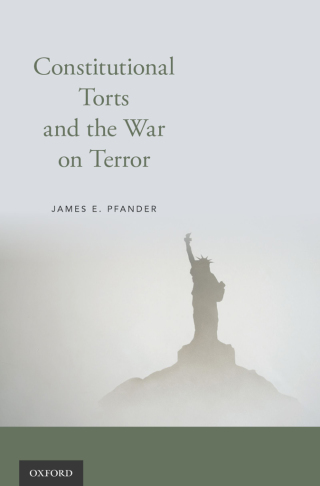 Cover image: Constitutional Torts and the War on Terror 9780190495282