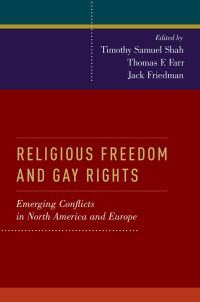 Cover image: Religious Freedom and Gay Rights 9780190600600