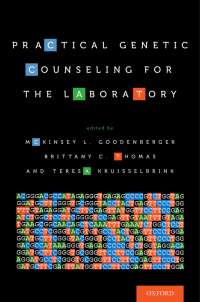 Omslagafbeelding: Practical Genetic Counseling for the Laboratory 1st edition 9780190604929