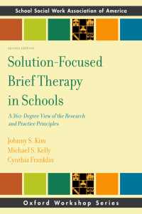 Cover image: Solution-Focused Brief Therapy in Schools 2nd edition 9780190607258