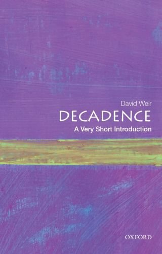 Cover image: Decadence 9780190610227