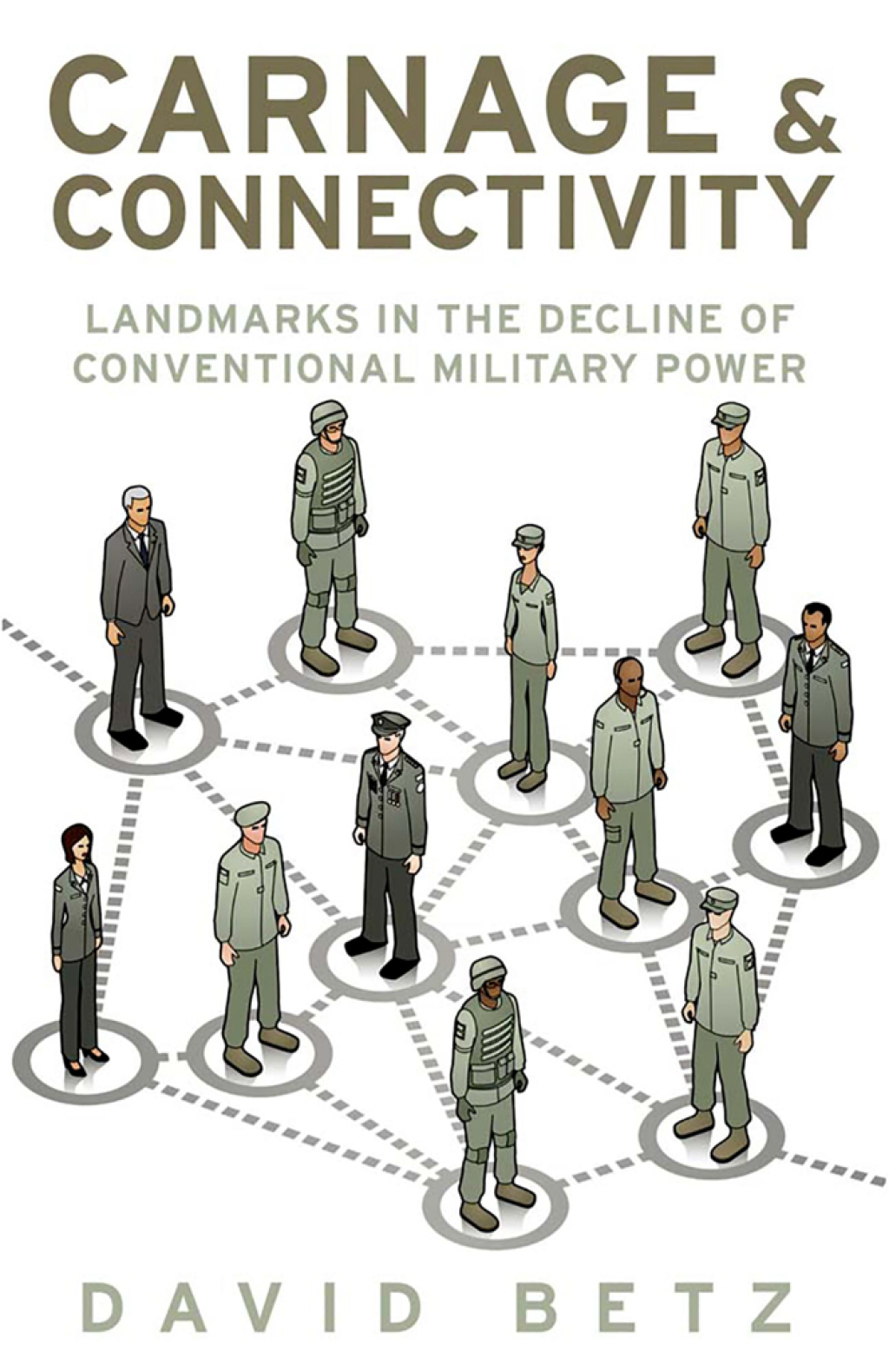 Carnage and Connectivity Landmarks in the Decline of Conventional Military Power