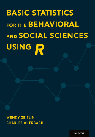 Cover image: Basic Statistics for the Behavioral and Social Sciences Using R 9780190620189
