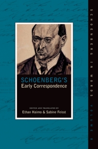 Cover image: Schoenberg's Early Correspondence 1st edition 9780190865641