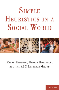 Imagen de portada: Simple Heuristics in a Social World 1st edition 9780195388435