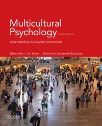 Titelbild: Multicultural Psychology 4th edition 9780190460853