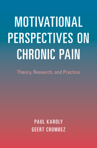 Cover image: Motivational Perspectives on Chronic Pain 1st edition 9780190627898