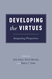 Cover image: Developing the Virtues 1st edition 9780190271466