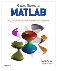 Cover image: Getting Started with MATLAB 7th edition 9780190602062