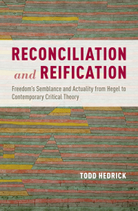 Immagine di copertina: Reconciliation and Reification 9780190634025